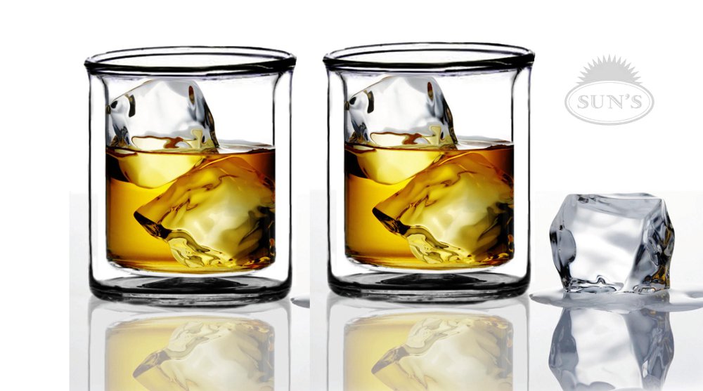 Double Wall Whiskey Glass